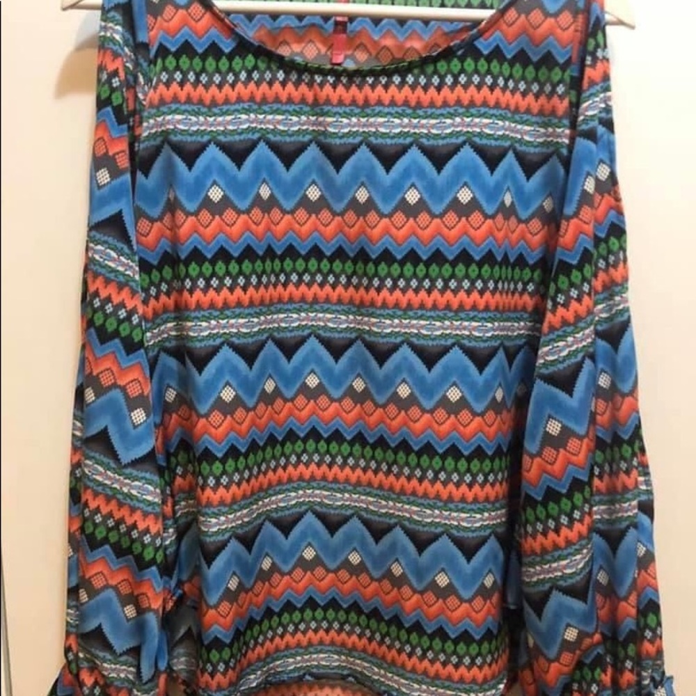 Slit Sleeve Top